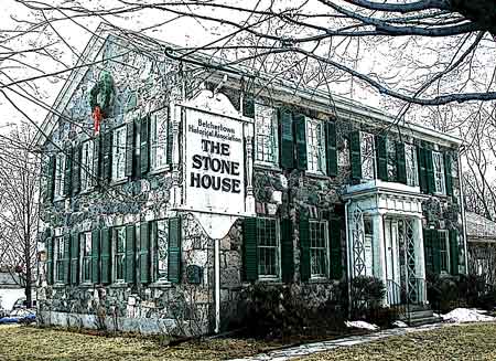 Built in 1827, this Federal-style home contains superb examples of American furniture, china, and decorative assesories made in the 1700's & 1800's.