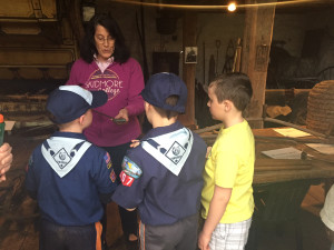 Boy Scouts at Museum