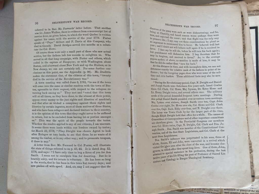 Two pages from printed book.